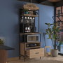 Hanah Home Armario Multiusos Nogal